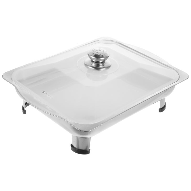Stainless Steel Buffet Tray Foods Holder Tray Kitchen Buffet Dinner Serving Pan - Image 1