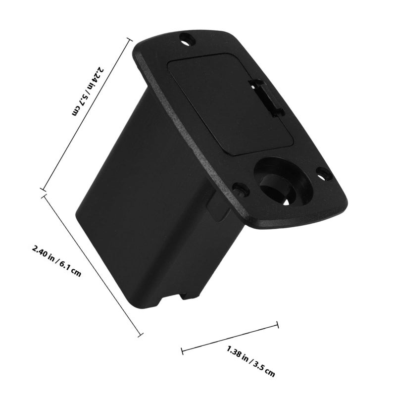 9V Electric Guitar Battery Box Plastic Pickup Holder Case For Bass Accessories - Image 3