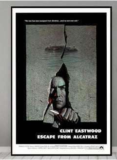 Escape from Alcatraz Movie Poster - High Quality Canvas Wall Art - Room Decor - Escape from Alcatraz (1979) Poster for Gift