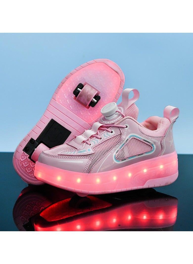 KUYING New LED Charging Skate Shoe