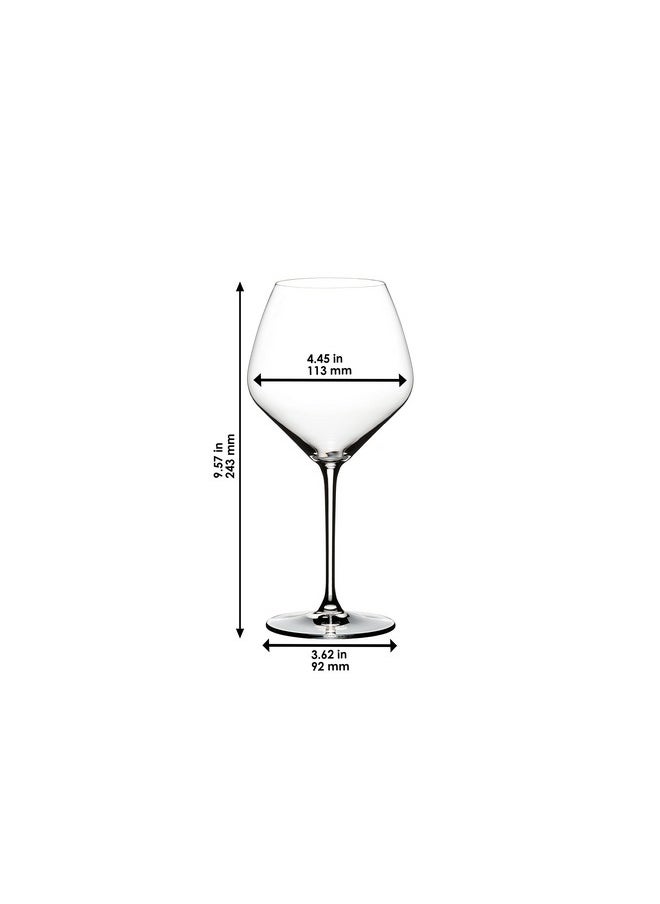 Riedel Riedel Extreme Pinot Noir Wine Glasses, Set of 4, Clear  - Image 3