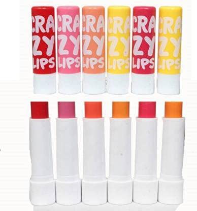 Elecsera Crazy Lip Balm Fruity Flavor 36g Pack Of 12  Multicolor - Image 4