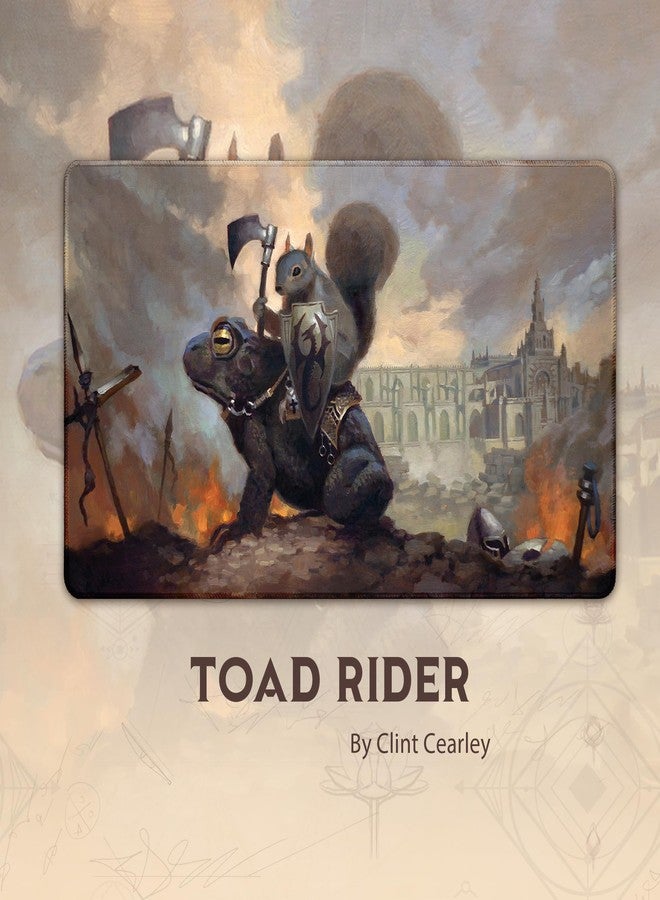 Paramint Toad Rider (Stitched) - MTG Playmat - Compatible with Magic The Gathering Playmat - Play MTG, YuGiOh, TCG - Original Play Mat Art Designs & Accessories - Image 2