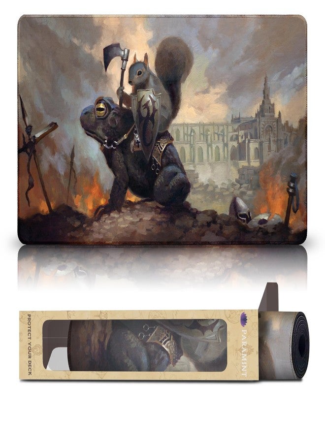 Paramint Toad Rider (Stitched) - MTG Playmat - Compatible with Magic The Gathering Playmat - Play MTG, YuGiOh, TCG - Original Play Mat Art Designs & Accessories - Image 1
