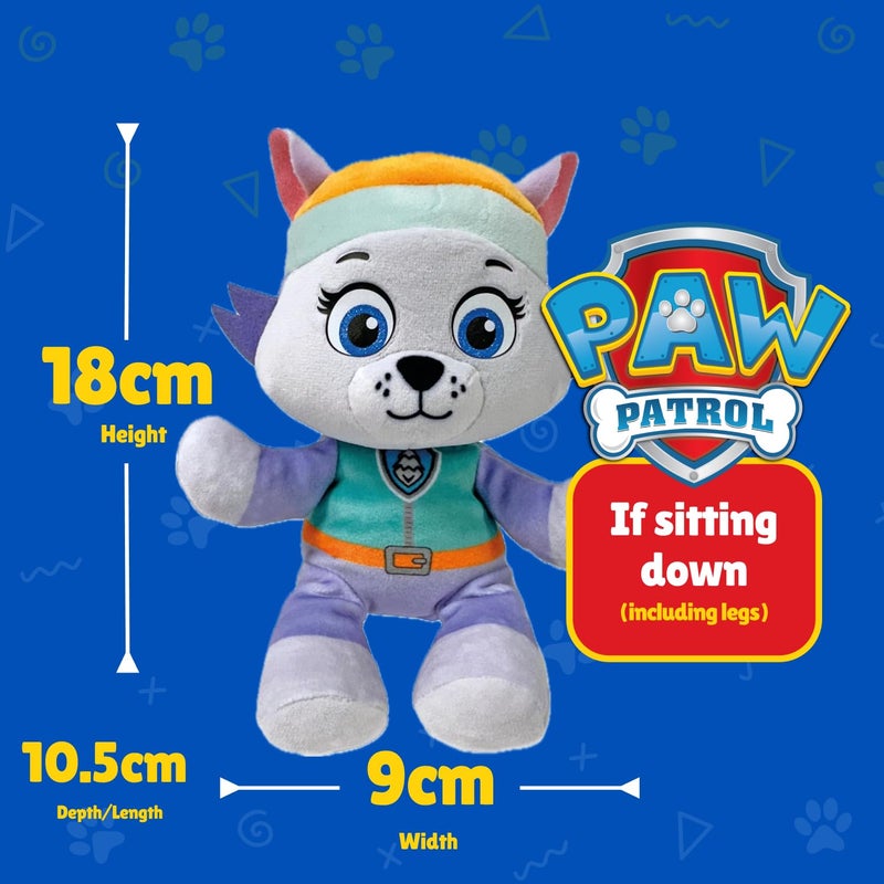 Ty - Paw Patrol Collection, Everest, All The Heroes of The Puppy Team in Floppy Version, Soft Plush to Collect, Gift Idea for Young and Old - 20 cm - T44015 - Image 3