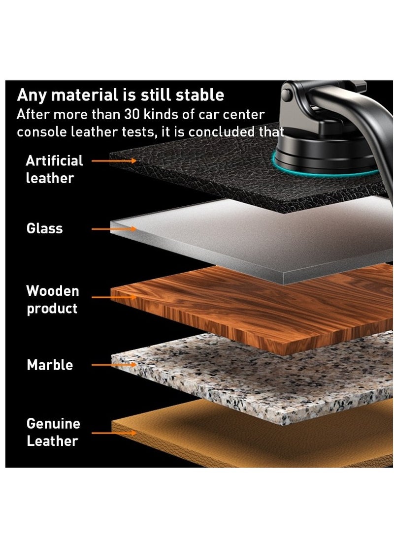 Yesido C172 Suction Cup Type Bending Arm Car Phone Holder (Black) - Image 5