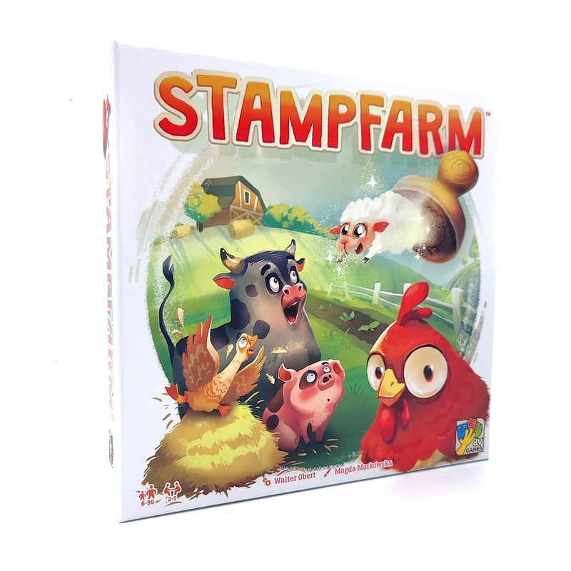 DV GIOCHI Stampfarm Board Game - Image 3