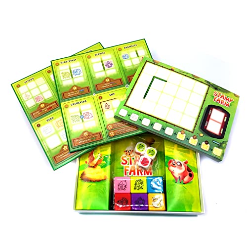 DV GIOCHI Stampfarm Board Game - Image 5