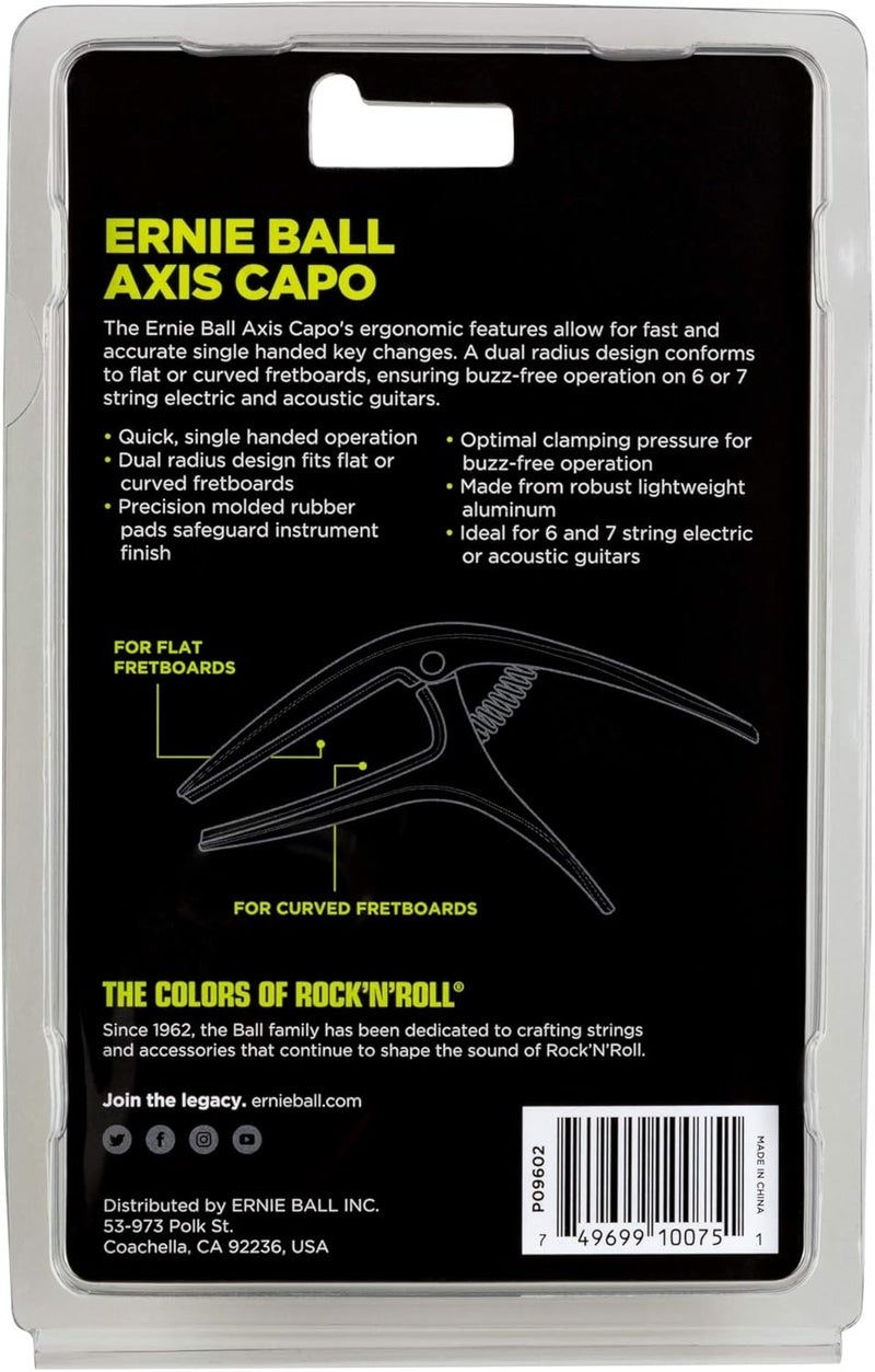 Ernie Ball Axis 2-in-1 Reversible Capo - Bronze - Image 3