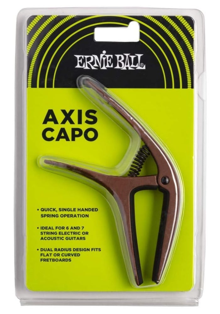 Ernie Ball Axis 2-in-1 Reversible Capo - Bronze - Image 2
