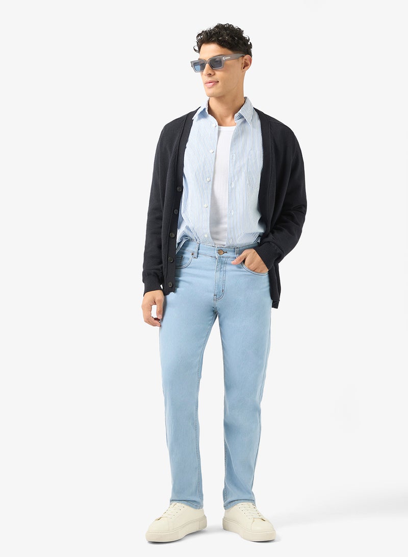 سفنتي فايف جينز بقصة مستقيمة - Image 2