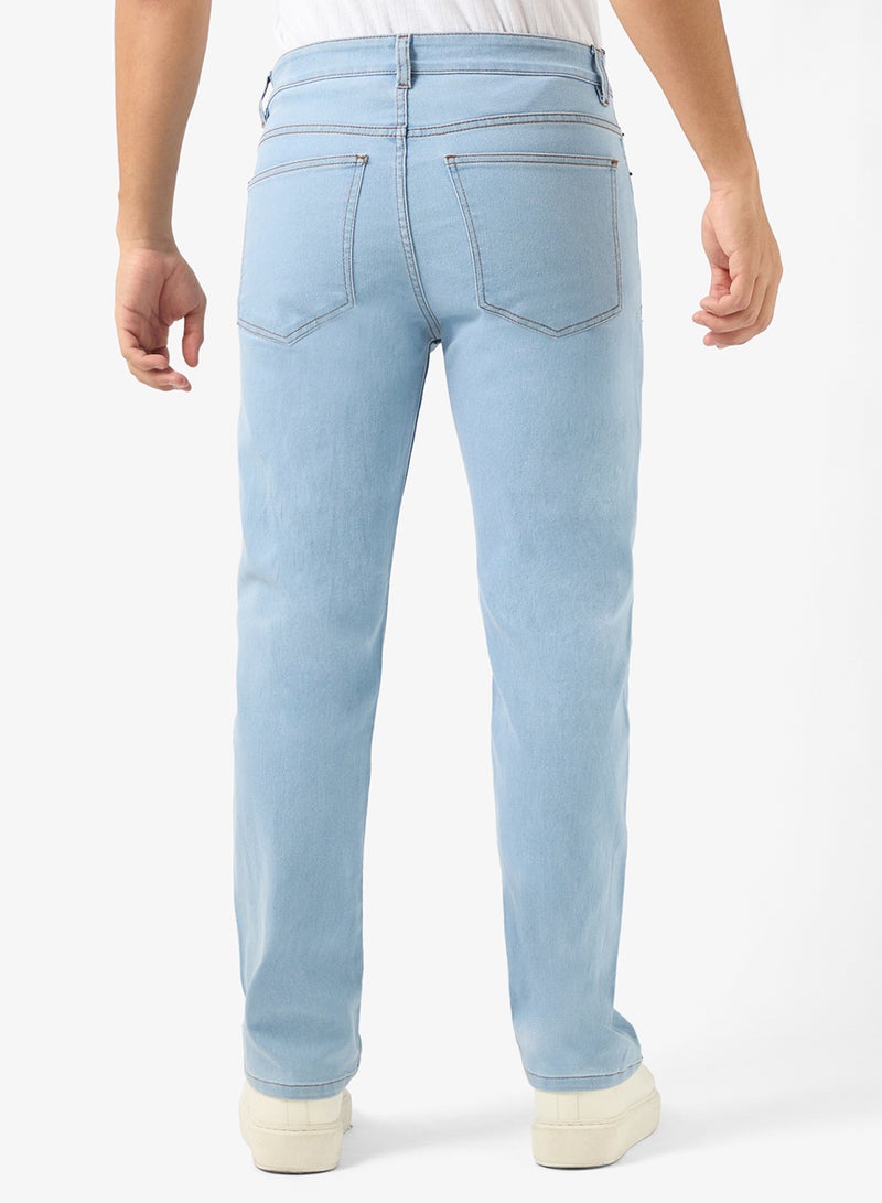 سفنتي فايف جينز بقصة مستقيمة - Image 3