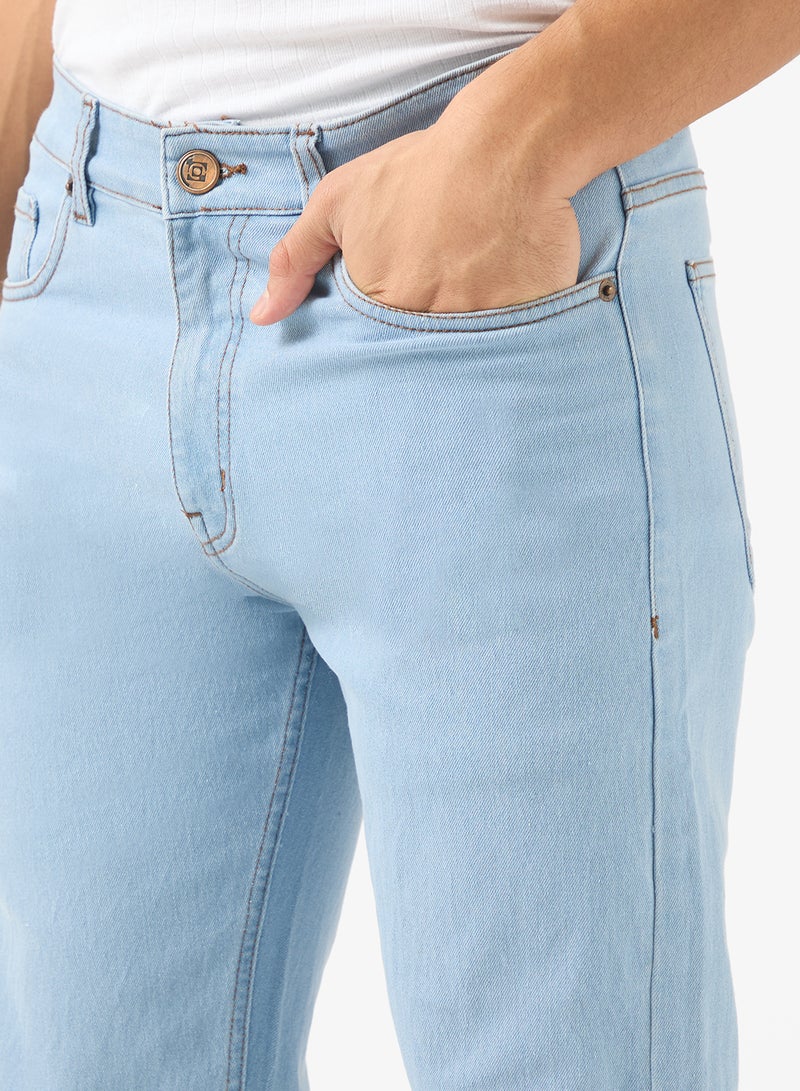 سفنتي فايف جينز بقصة مستقيمة - Image 4