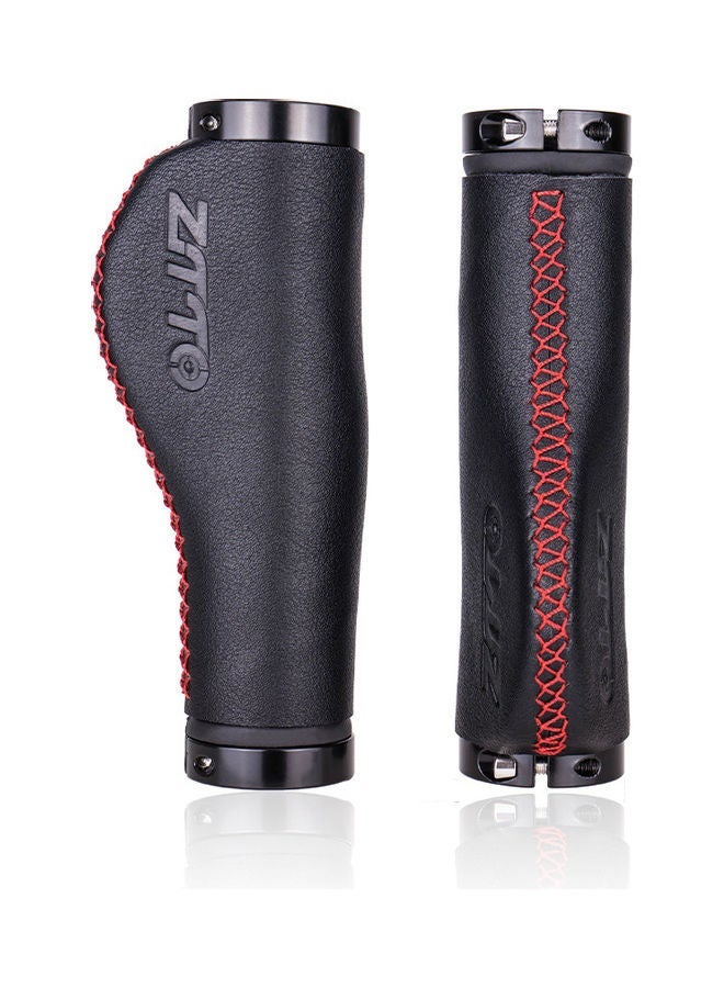 Generic ZTTO Bicycle Handle Cover Imitation Leather Ergonomic Mountain Handlebar Riding Equipment Skid-Proof Grips 10*5*5cm - Image 1
