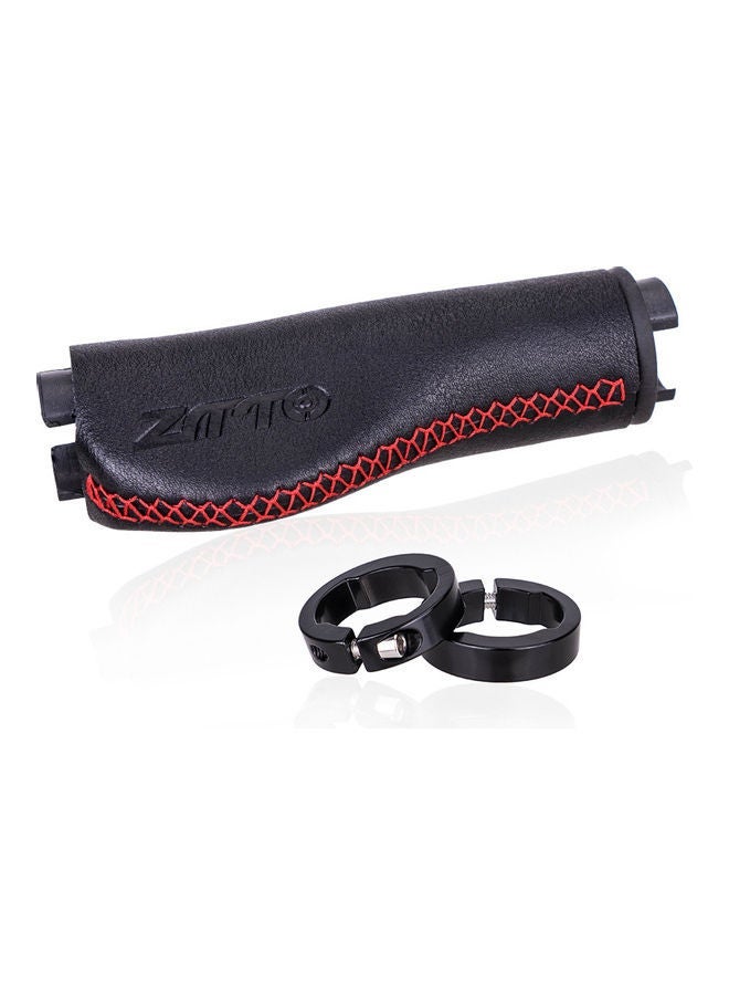 Generic ZTTO Bicycle Handle Cover Imitation Leather Ergonomic Mountain Handlebar Riding Equipment Skid-Proof Grips 10*5*5cm - Image 5