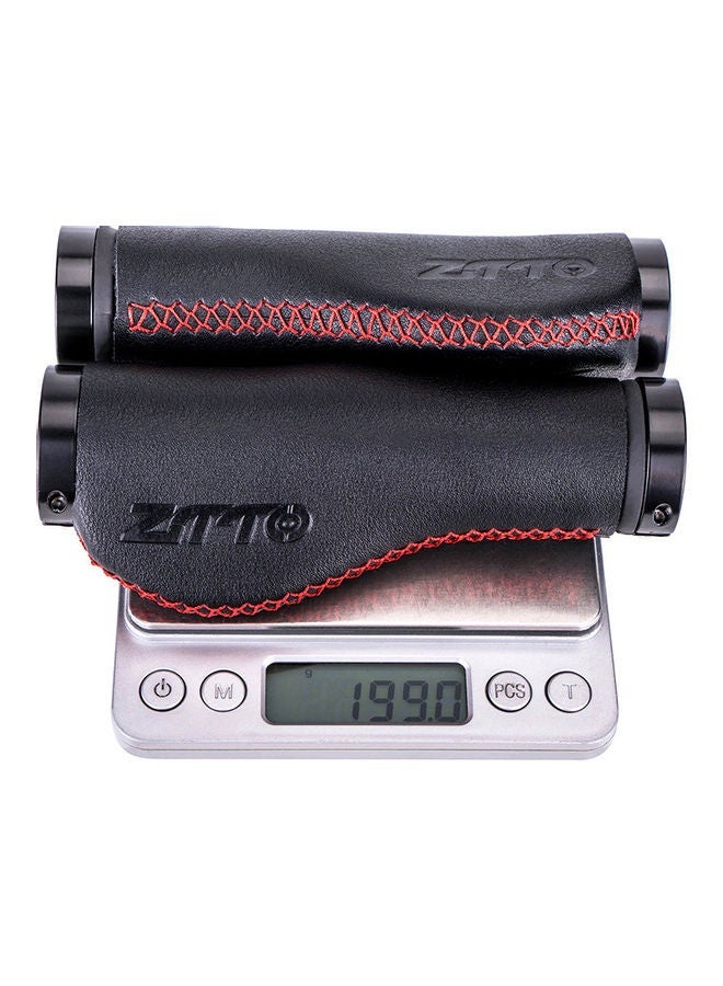 Generic ZTTO Bicycle Handle Cover Imitation Leather Ergonomic Mountain Handlebar Riding Equipment Skid-Proof Grips 10*5*5cm - Image 3