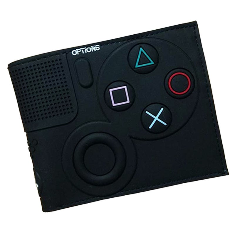 Ps Game Handle Wallet Game Machine Pattern Short Two-Fold Wallet Wallet - Image 2