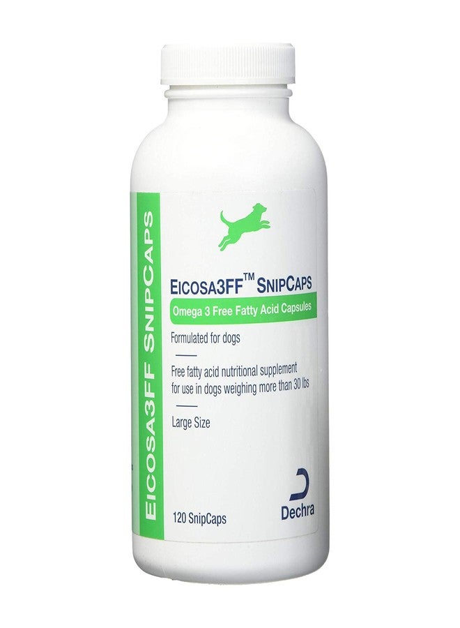 أغطية قص الشعر Dechra Eicosa3FF (كبيرة)، للكلاب التي يزيد وزنها عن 30 رطلاً، 120 قطعة - Image 1