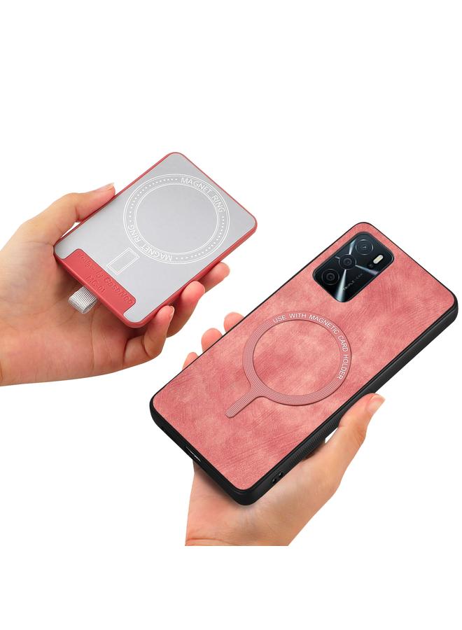 S-TOP Case For OPPO A92S Retro Splitable Magnetic Card Bag Leather Phone Case - Image 4