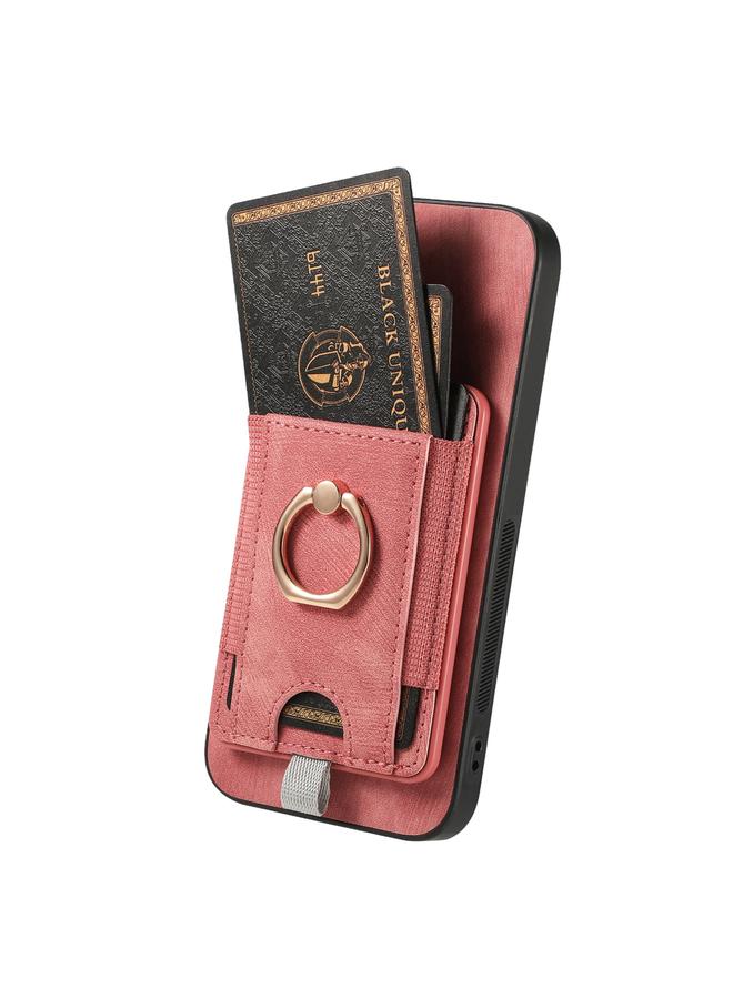 S-TOP Case For OPPO A92S Retro Splitable Magnetic Card Bag Leather Phone Case - Image 3