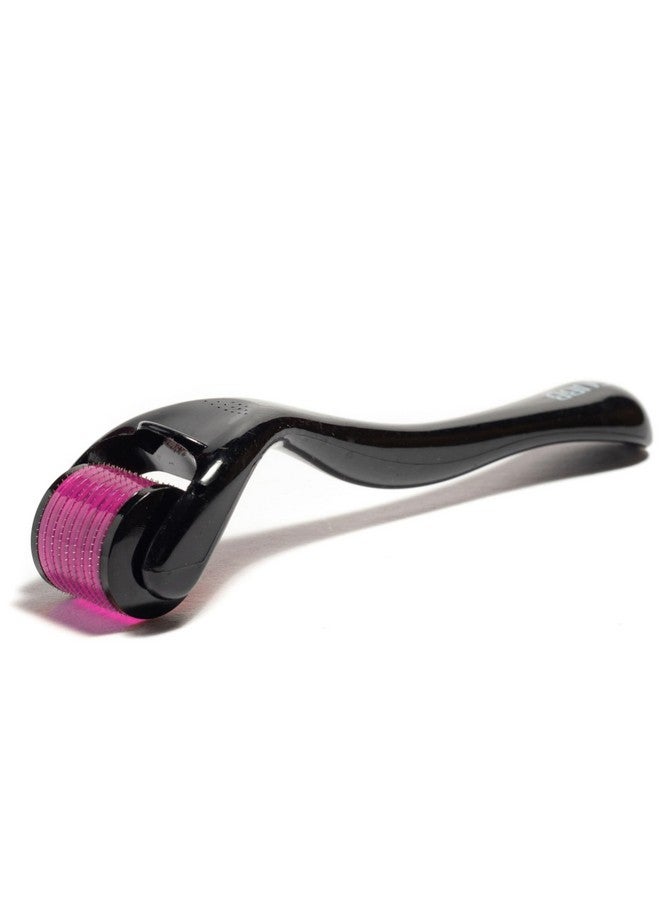 GUBB Derma Roller 0.5mm for Face - Microneedling Tool for Acne Scars,Wrinkles,Beard Growth Stimulator,Skin Rejuvenation,Stretch Marks,Glowing Skin and Hair Regrowth - Pink - Image 1