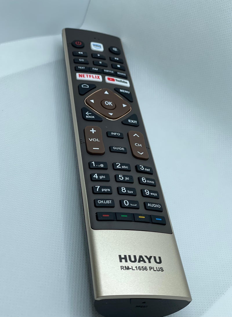 Huayu Haier Smart TV Remote | Replacement Remote Control For Haier Smart TV LCD LED With YouTube Prime Video & Netflix Key Buttons  - Image 4
