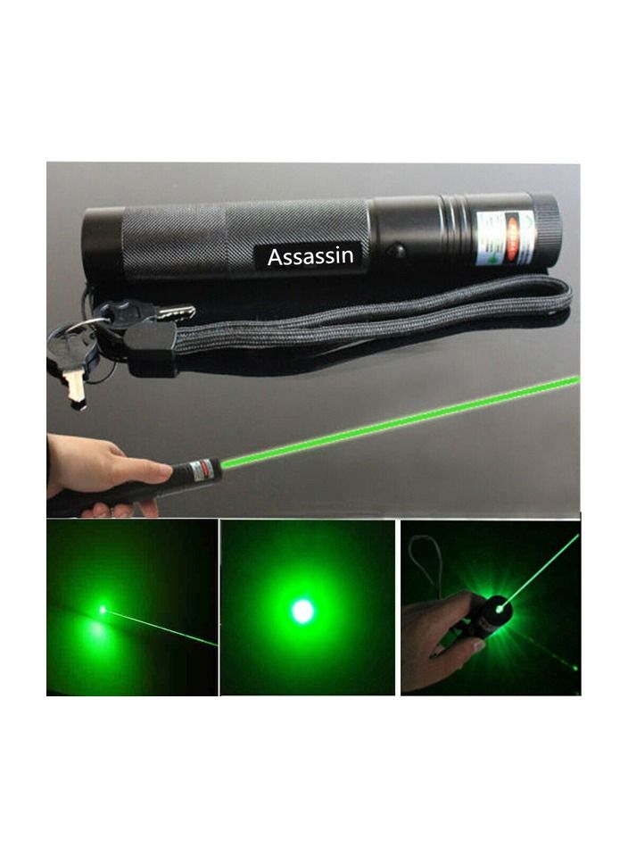 مؤشر ليزر قابل للتعديل بؤري مقاوم للماء قطعة واحدة، لعبة مؤشر ليزر للحيوانات الأليفة، قلم عرض صوتي، مؤشر فلكي، مناسب للصيد، اجتماعات المكتب، بدون بطارية - Image 5