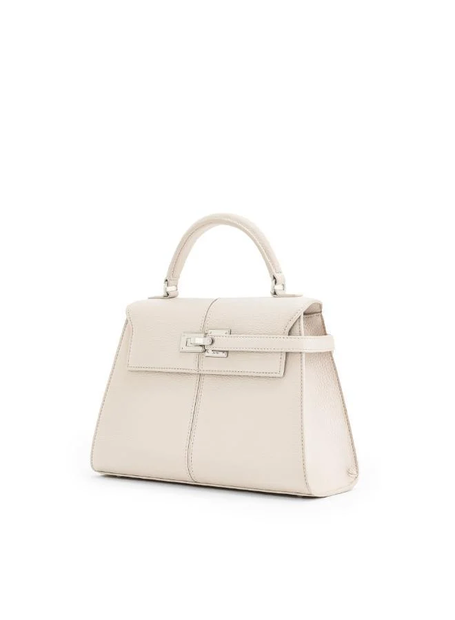 JW PEI white Elise Large Top Handle Satchel  Bag for Women | Best Price UAE