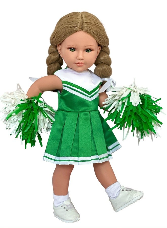 MBD 18 Inch Doll Cheerleader Outfit Fits 18 Inch Kennedy and Friends Dolls and All Other 18 Inch Fashion Girl Dolls - Image 4