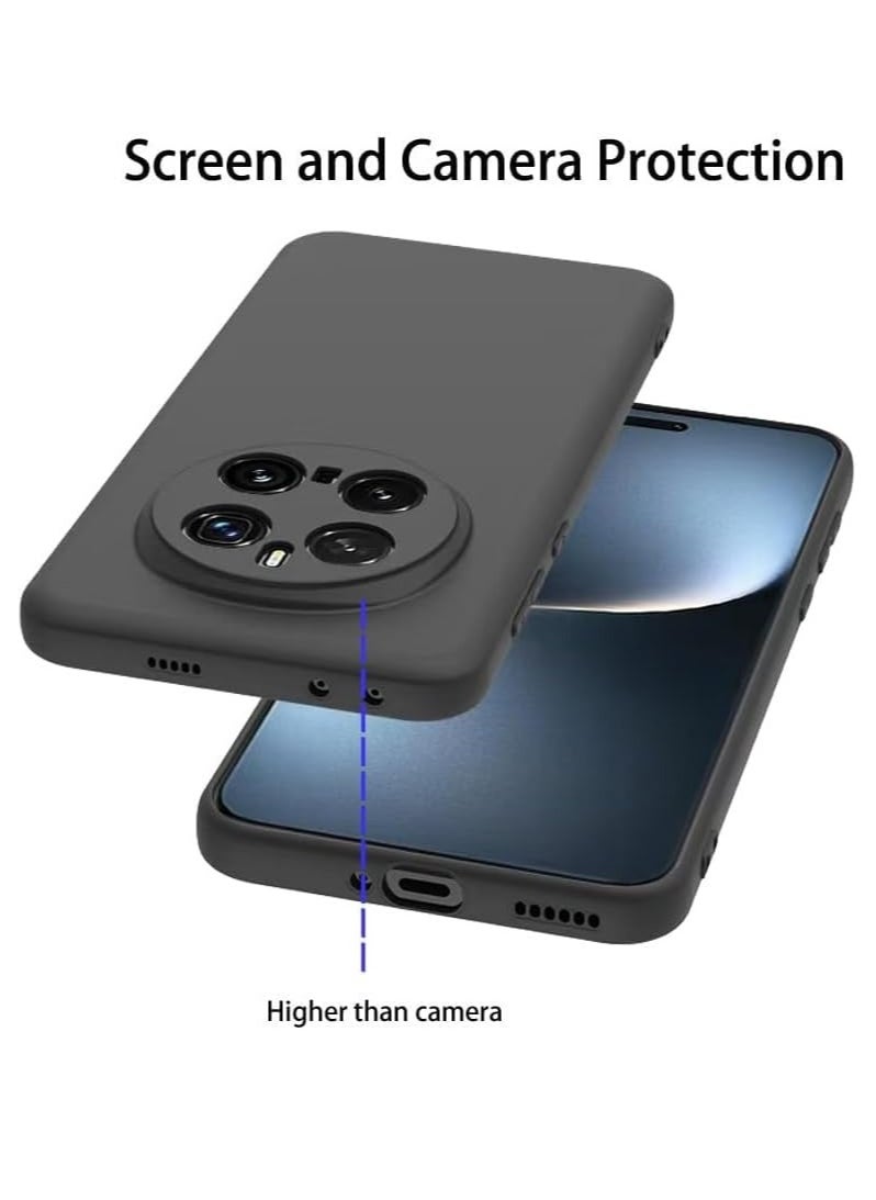 Houmt Honor Magic 7 Pro Case Cover Soft Silicone Anti-scratch Case with Camera Protection Cover for Honor Magic 7 Pro 5G 6.8-inch  - Image 5