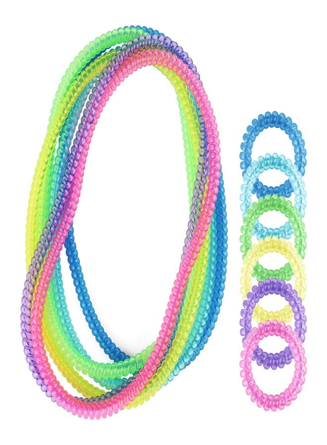 Sallurna Sensory Fidget Necklace for Boys and Girls, 12 Pack Stretch Coil Necklaces for Kids with Autism ADHD SPD, Oral Motor Aids Fidgets Toy Reduce Fidgeting for Kids, Teens - Image 1