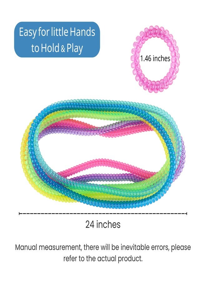 Sallurna Sensory Fidget Necklace for Boys and Girls, 12 Pack Stretch Coil Necklaces for Kids with Autism ADHD SPD, Oral Motor Aids Fidgets Toy Reduce Fidgeting for Kids, Teens - Image 4