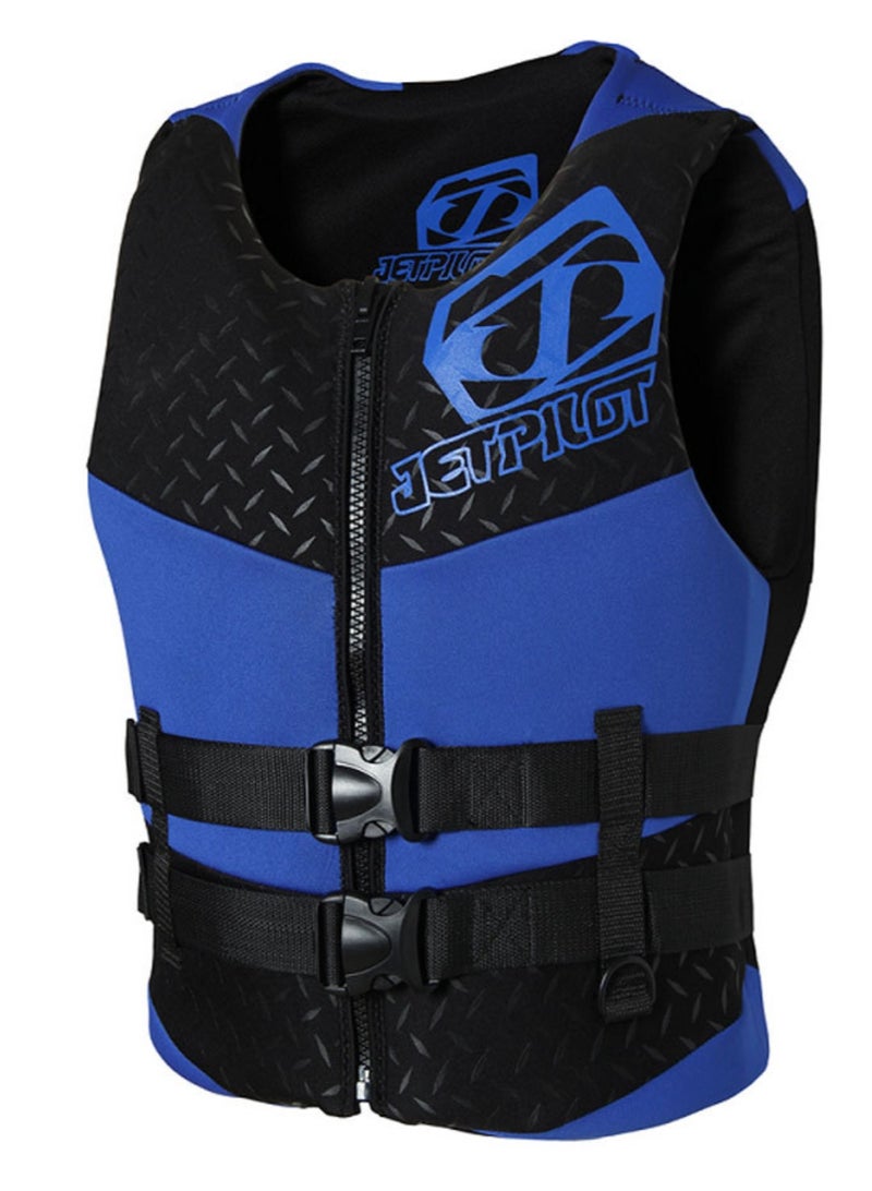 Generic Adult Safety Life Jacket with Adjustable Straps, and Enhanced Buoyancy for Kayaking, Boating, and Fishing - Image 1