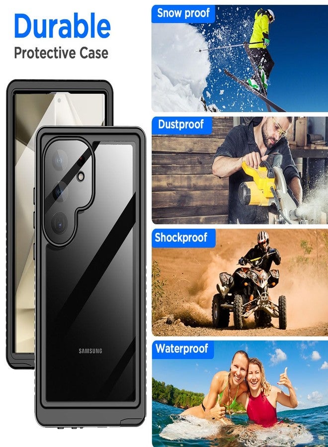 AICase Samsung Galaxy S24 Ultra Case Waterproof Clear Built-in Screen Protector Snowproof,Dustproof,Shockproof,IP68 Certified[Real 360] Full Body Protection Fully Sealed Underwater for S24 Ultra 6.8" - Image 3