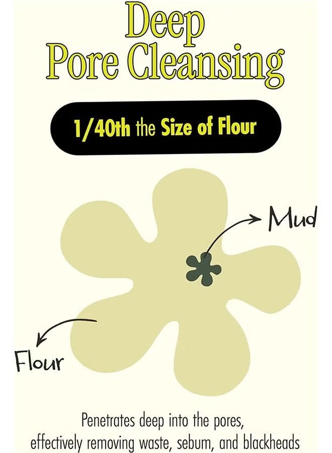 قناع الطين الإغاثة 110 مل ، قناع رطب المسام العميقة ورطب الوجه ، العناية بالبشرة - Image 5