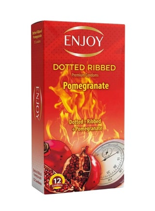 Warm Challenger Pomegranate Premium Condoms