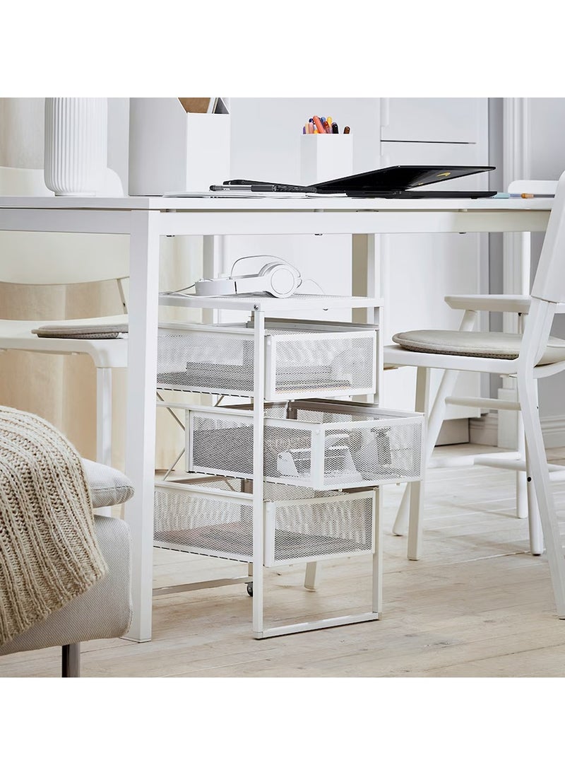 Multi-Purpose Drawer Unit for Home, Office White