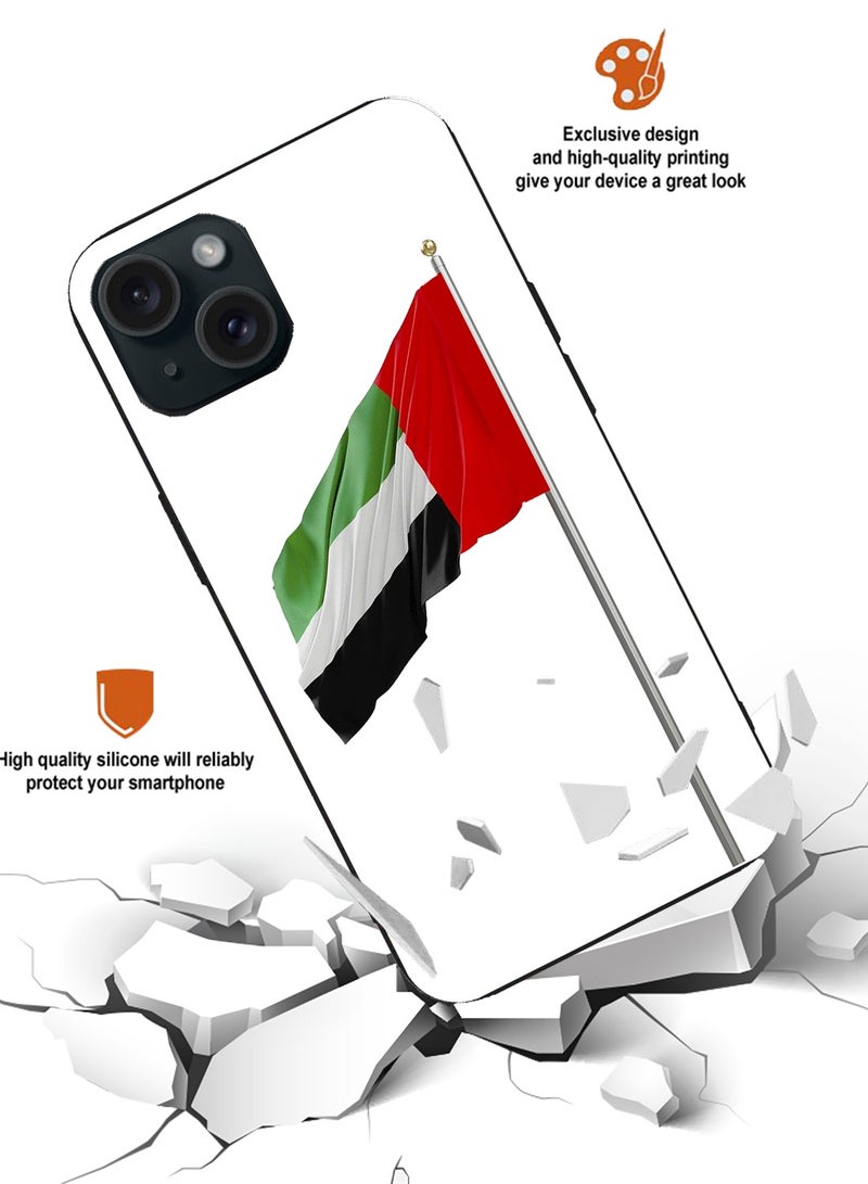 Service Zone Protective Mobile Back Cover Happy UAE National Day For iPhone 15 Plus - Image 3