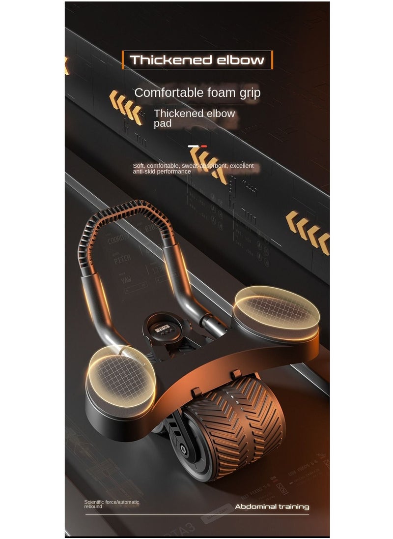 Y&D - Automatic Rebound Abdominal Roller Tool with Elbow Support and Digital Meter Core Strength Training - Image 1