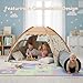 AFUNX Kids Play Tent Indoor Cat Theme Teepee House Extra Large 70 x 45 x 43 Portable Foldable PlayhouseKids Toys Playhouse for Boys Girls Gift for Birthday Christmas - Image 4