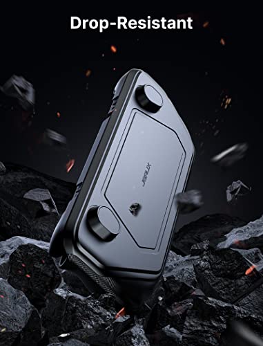 JSAUX PC0104 ModCase Compatible with Steam Deck, Steam Deck Case Comprehensive Protection Include Detachable Front Shell, Body Protective Shell, Metal Bracket and Strap - Basic Set - Image 4