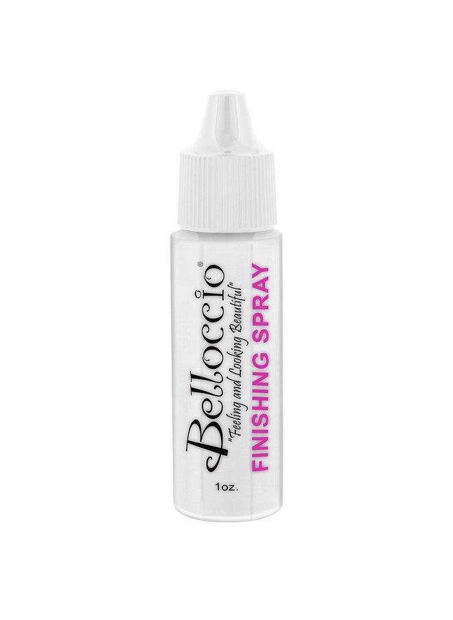 Belloccio Airbrush Makeup Finishing Spray & Setting Mist, 1 Oz. Bottle - Long Lasting, Prevents Smudging And Fading - Sets Cosmetic Foundations, Concealers & Blushes  - Image 1