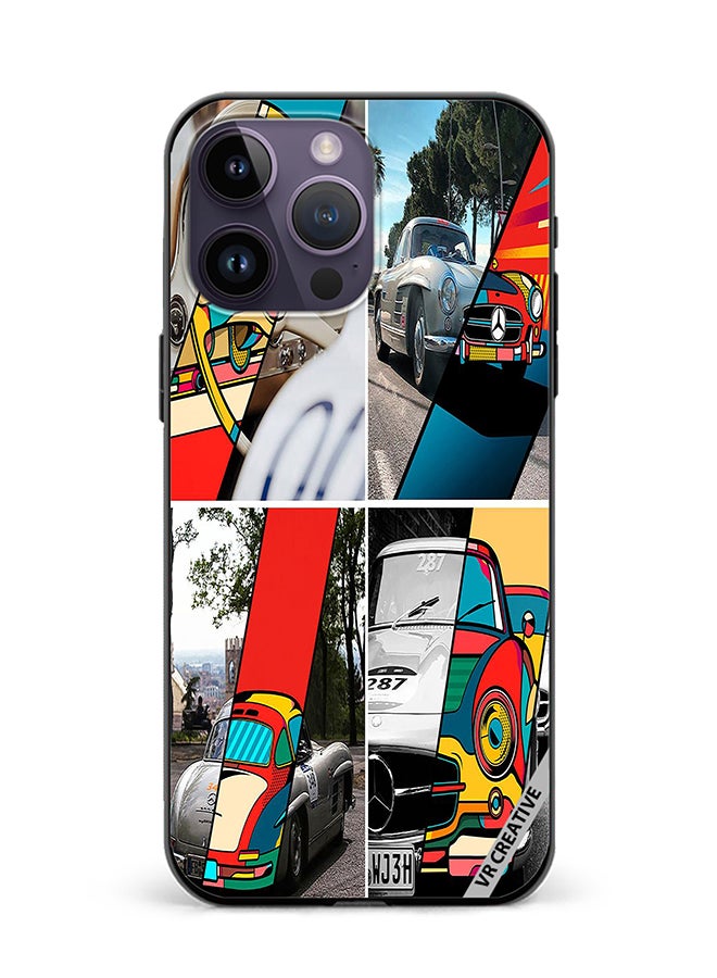 Protective Case Cover For Apple iPhone 16 Pro Max Mercedes-Benz Design Multicolour