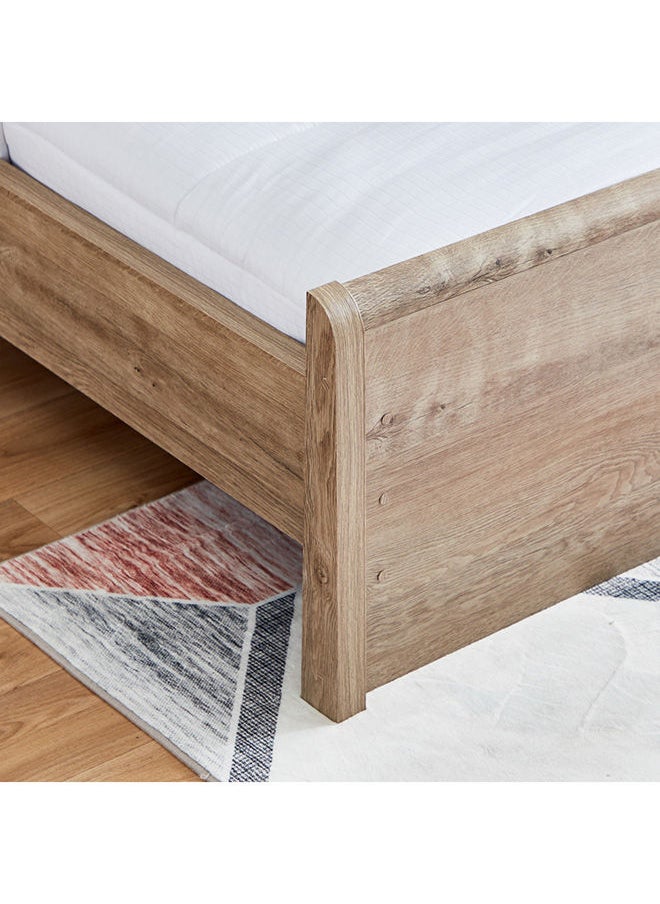Home Box - Curvy Plus Super King Bed 212 x 100 x 218 cm, Mattress Size - 200x200cm - Image 1