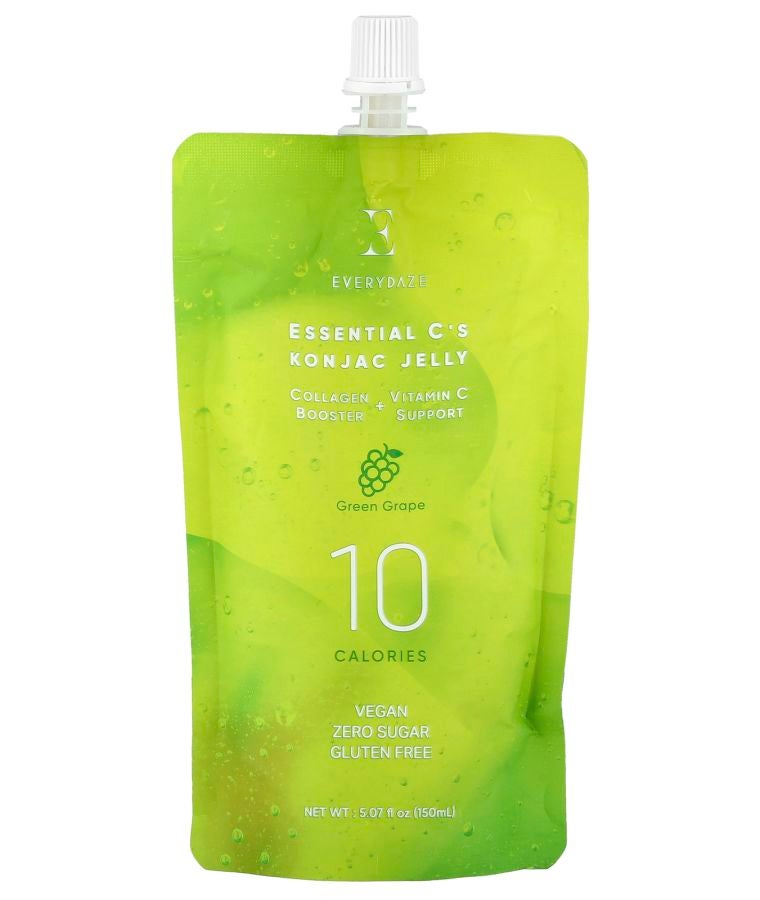 Essential C's Konjac Jelly Green Grape 5.07 fl oz (150 ml)