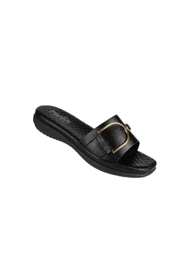 Michelle Morgan 092-2497 Michelle Morgan Ladies Casual sandals 214ZD133 Black