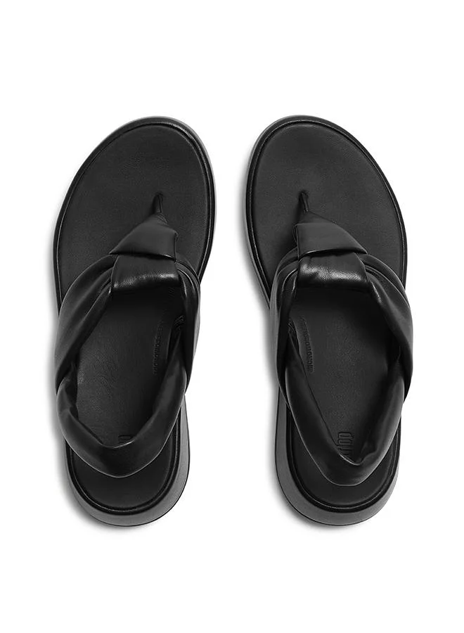 Fitflop F-MODE KNOT SOFT-LEATHER BACK-STRAP SANDALS