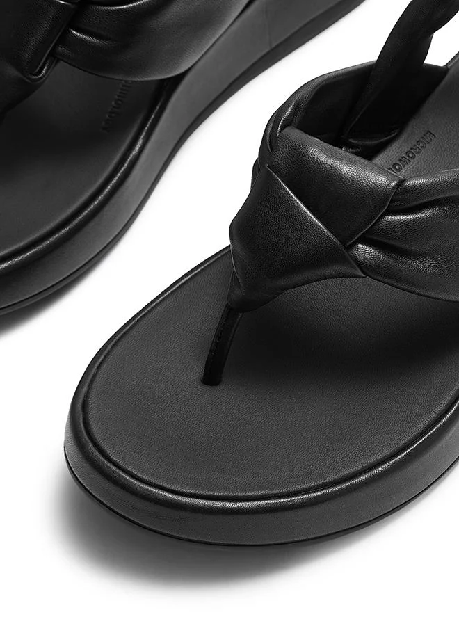 Fitflop F-MODE KNOT SOFT-LEATHER BACK-STRAP SANDALS