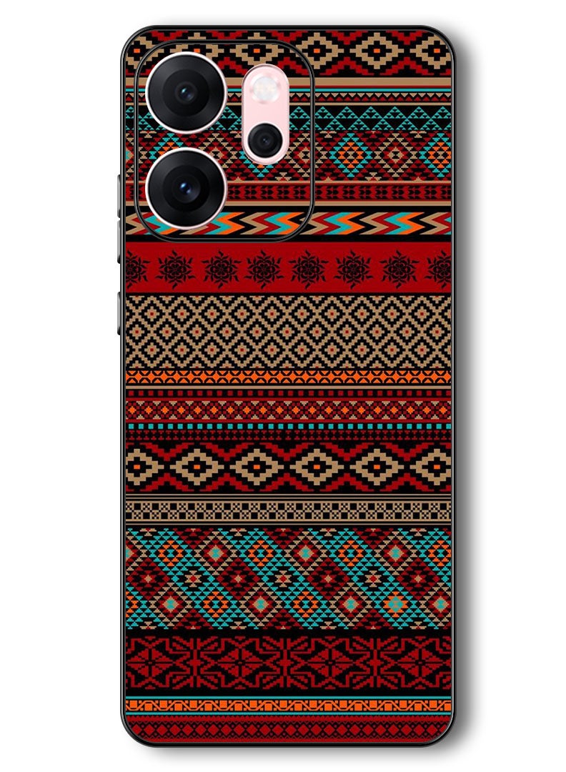 Theodor Case Compatible with Oppo Reno 14 F 6.57 Inch Protection Shockproof Bumper Cover Patterns - Image 1