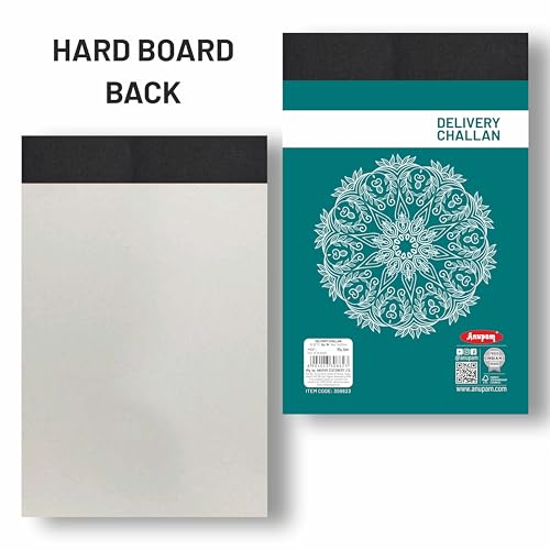 Anupam Delivery Challan Book 3 Part Pad for Small Business with Carbon Copies Cover, 50 Sets, 22x14 cm (Pack of 2) - Image 3
